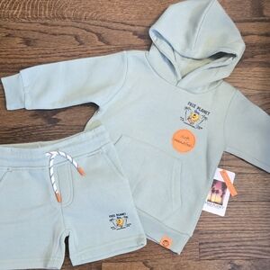 Matching Sweat Short Set